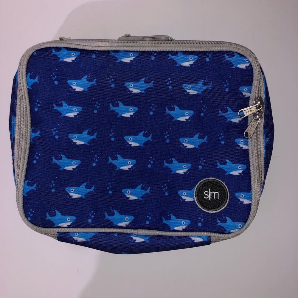 Sharks Print Lunch Bag